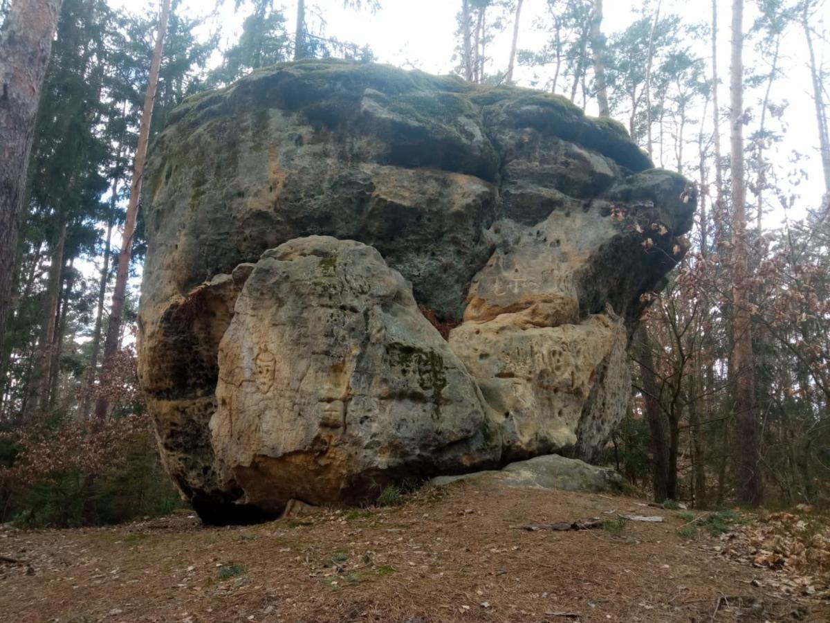 Вилла Chata U Certovych Hlav Zelizy Экстерьер фото